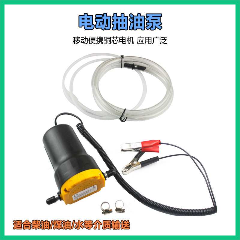 微型抽油泵 柴油泵 12V24V抽油抽水器 汽车加油泵 电动自吸油泵