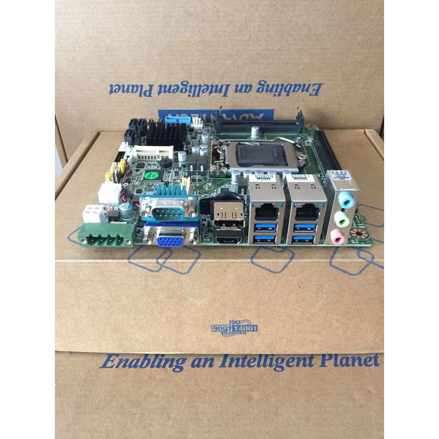 研华AIMB-275G2-00A1E小板 /i7/i5/i3双网口工业MINI主板M.2接口