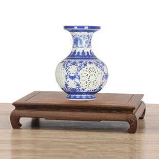 实木底座长方摆件木雕托架佛像鱼缸奇石头摆放木托工艺品茶托架子