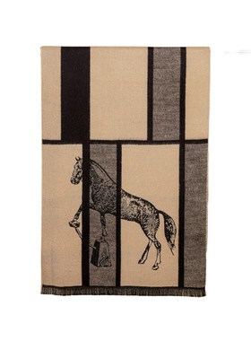 轻奢风样板房围巾摆件衣帽间卧室挂衣架围巾软装陈列道具衣柜装饰