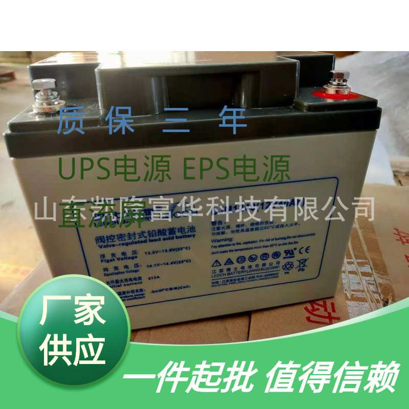 DJM12-40直流屏储能应急UPS电源铅酸免维护电池12V40AH理士蓄电池