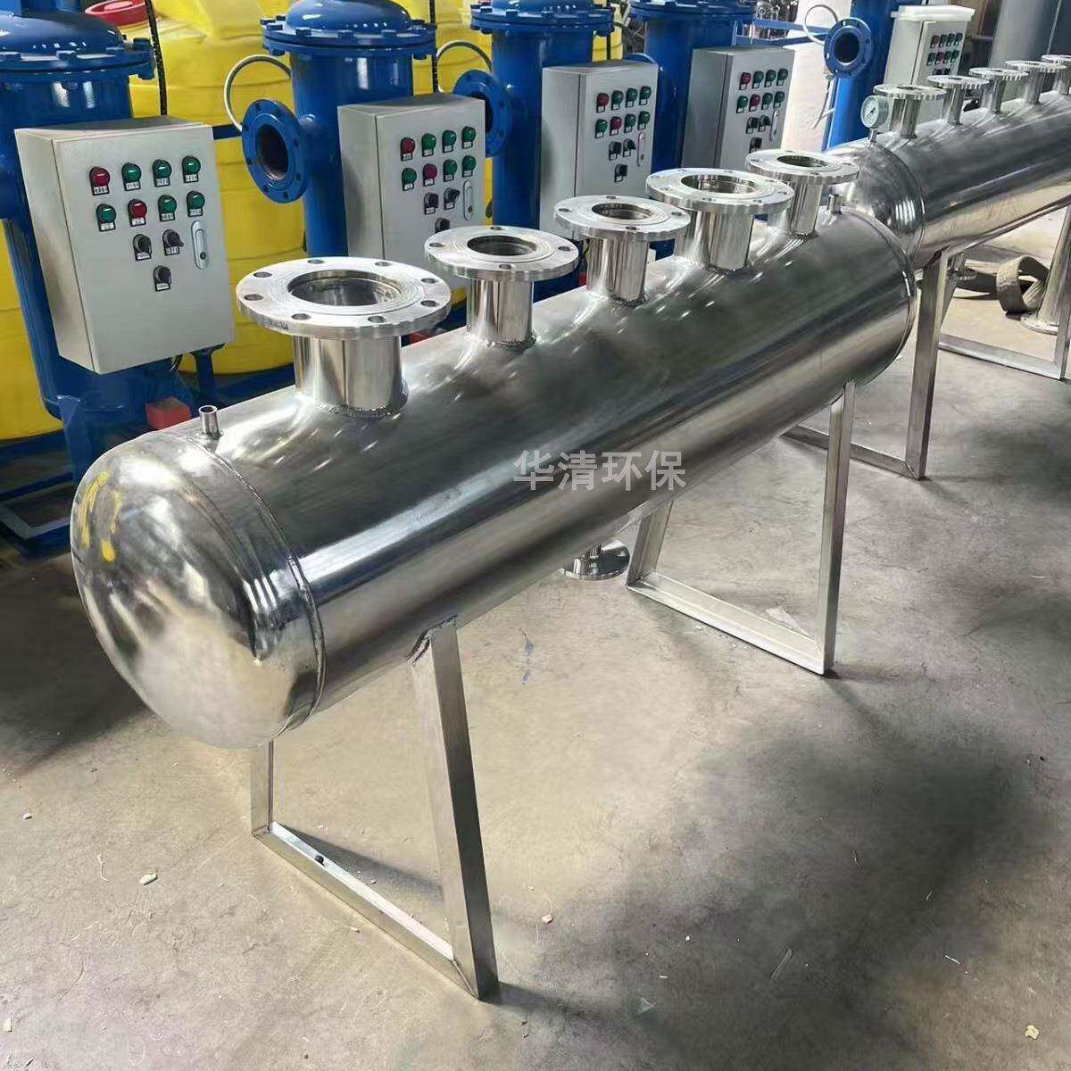 不锈钢集分水器 太阳能热水用分集水器 分水器 集水器
