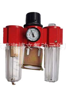 气源处理三联件DN25 G1寸 QFLJWB-L25减压过滤器