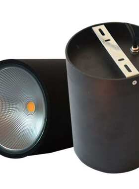 LED20W25W30W40W户外筒灯外壳明装射灯走廊过道阳台灯外壳铝管灯