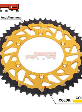 适用于RM125/250 RMZ450/250 DRZ250/400/450改装CNC铝合金链轮