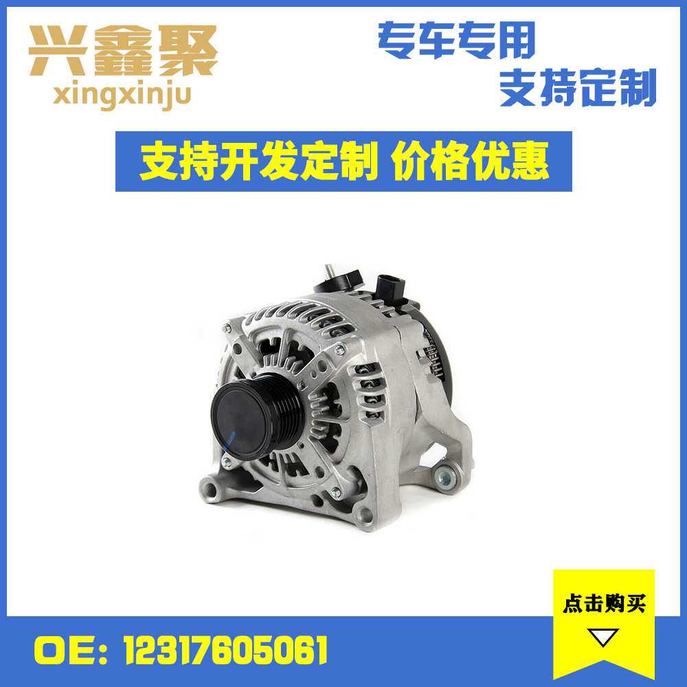现货供应适用于宝马X1 N20 E89汽车柴油发电机充电机 12317605061