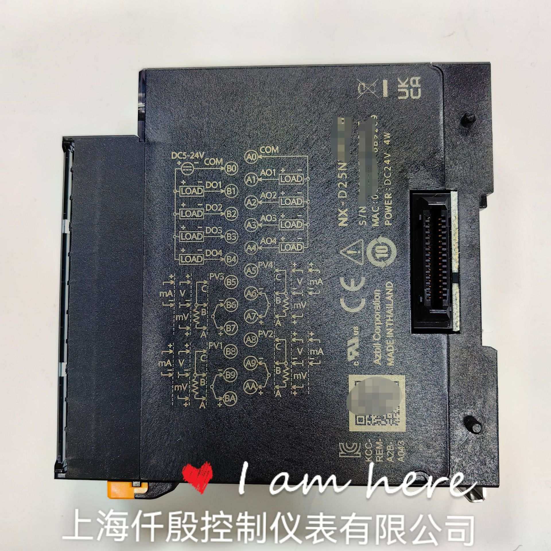 温控模块NX-D25NT4T00 Azbil阿自倍尔模组式4通道调节器
