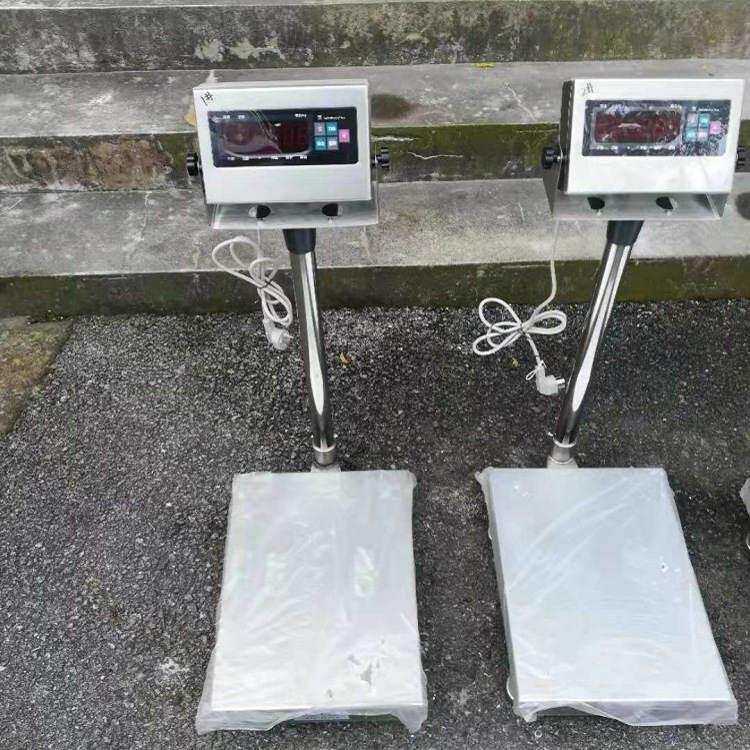 100kg/10g不锈钢电子台秤 500公斤防水电子秤 酿酒厂酒糟称重台秤