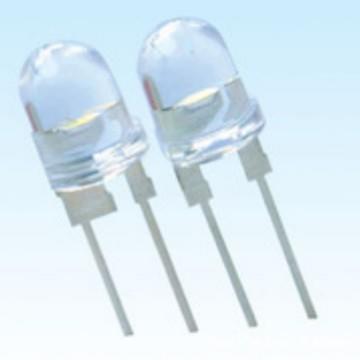 F8圆头 0.5W直插大功率灯珠 低光衰厂家专业生产低价