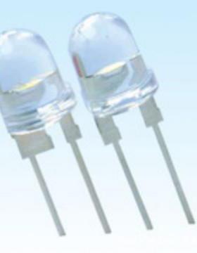 F8圆头 0.5W直插大功率灯珠 低光衰厂家专业生产低价