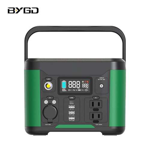 BYGD美规储能电源便携式移动供电应急车载家用300W大功率户外应急