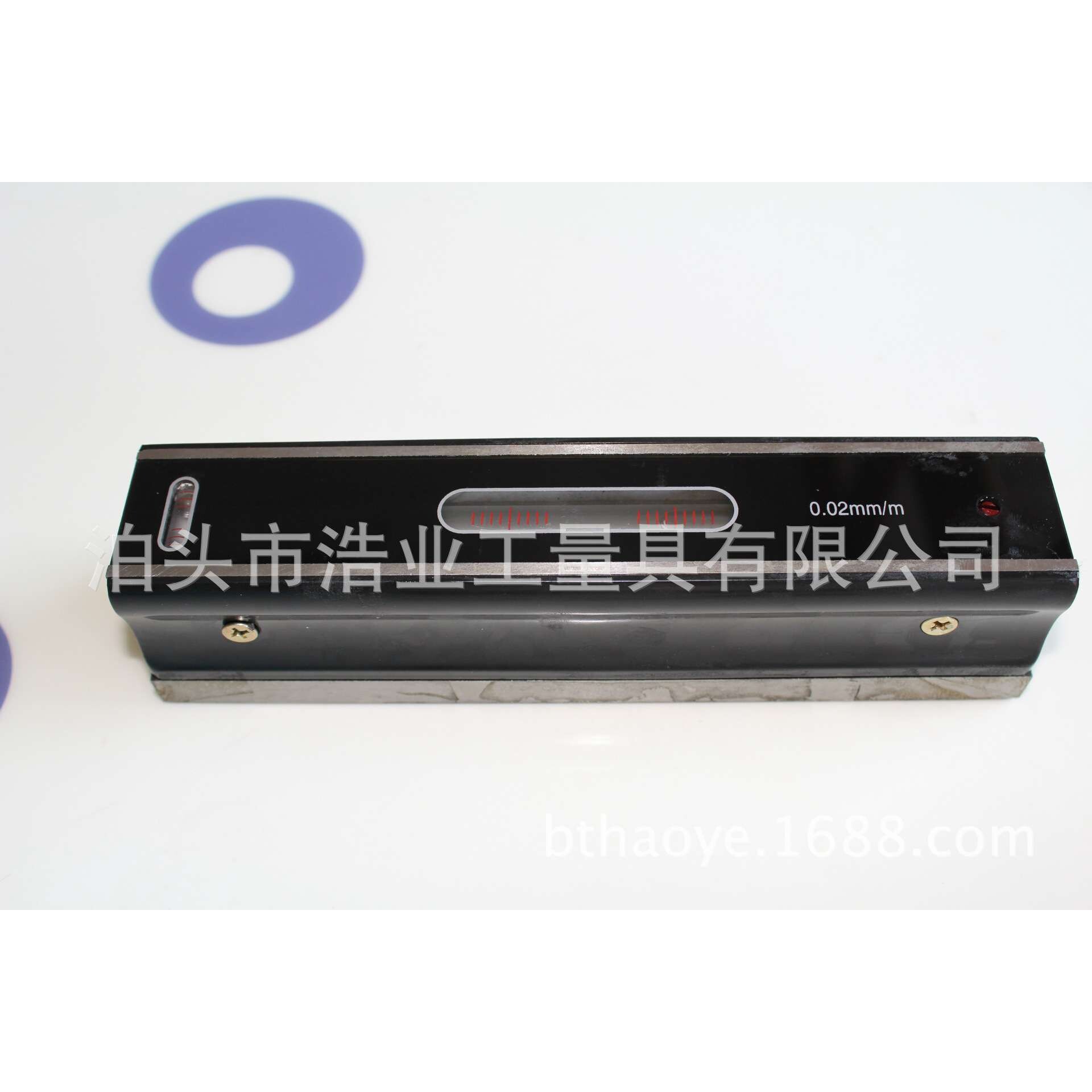 钳工水平仪分度值0.02 0.05150 200 250 300 500mm条式水平仪100