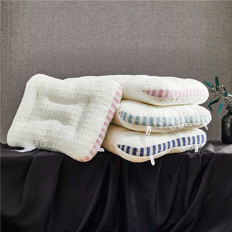 枕头不塌陷不变形枕芯高护颈椎枕学生助睡眠记忆单人家用酒店专用