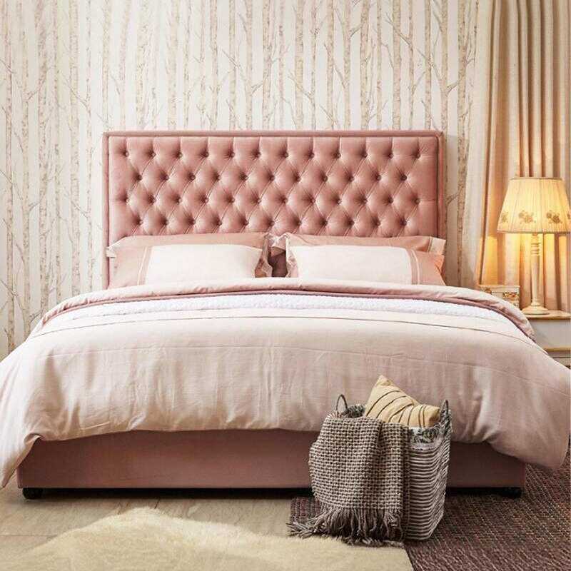 北欧轻奢布艺双人床法式简约现代丝绒大床美式高背拉扣卧室样板房,模玩/动漫/周边/娃圈三坑/桌游,模型制作工具/辅料耗材,淘宝优惠券,粉丝福利购,淘宝优惠卷