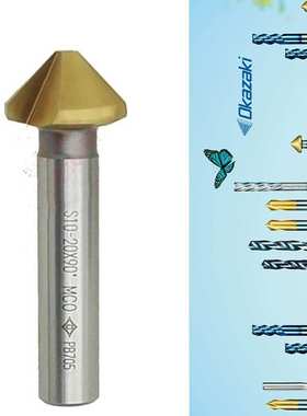 倒角刀三刃型90度先端角镀钛MCO CS3S05-40