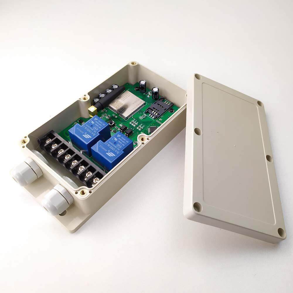 4G版GSM-CTL 4G/3G/GSM 双继电器远程控制器(外销版)