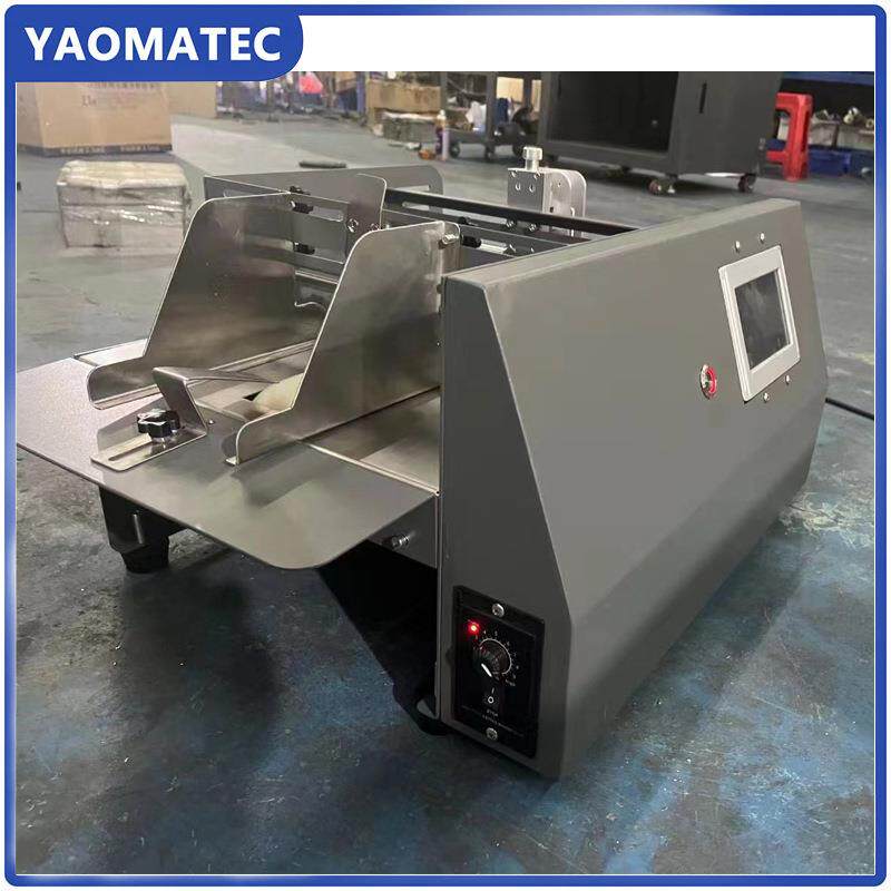 Yaomatec小型分页机高速喷印日期批号二维码塑料袋铝箔袋喷码机包