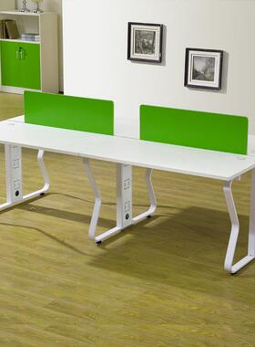 现代时尚办公家具职员办公桌员工位屏风隔断双人4人6人位0803SL