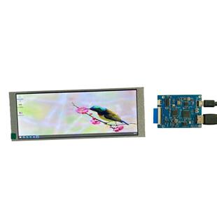 树莓派7.84寸MIPI条形屏HDMI转mipi 40pin电容触摸USB LCD显示驱