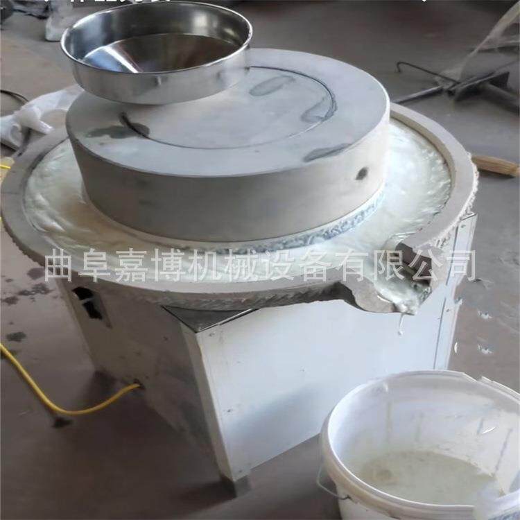餐饮业石磨豆浆机 做肠粉用米浆石磨 升降可调煎饼糊石磨机80型