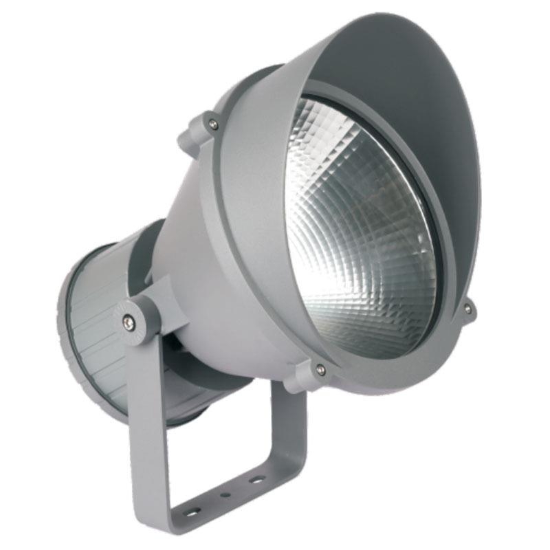 led防水投光灯楼体外墙圆形投射灯50W80W大功率工程建设投光灯