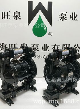 上海旺泉RW73366铝合金气动隔膜泵、RW25ALTT气动双隔膜泵