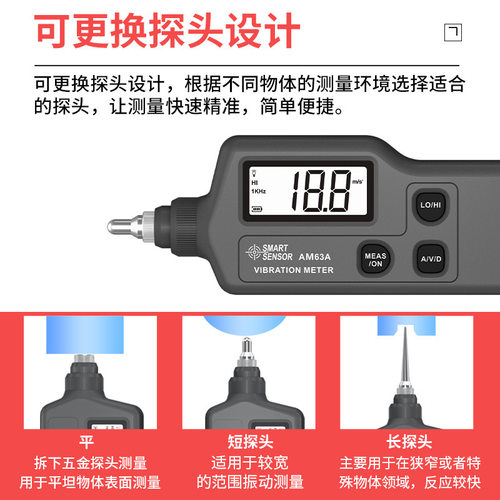 希玛AM63A防爆型 一体式测振仪震动检测仪SMART SENSOR