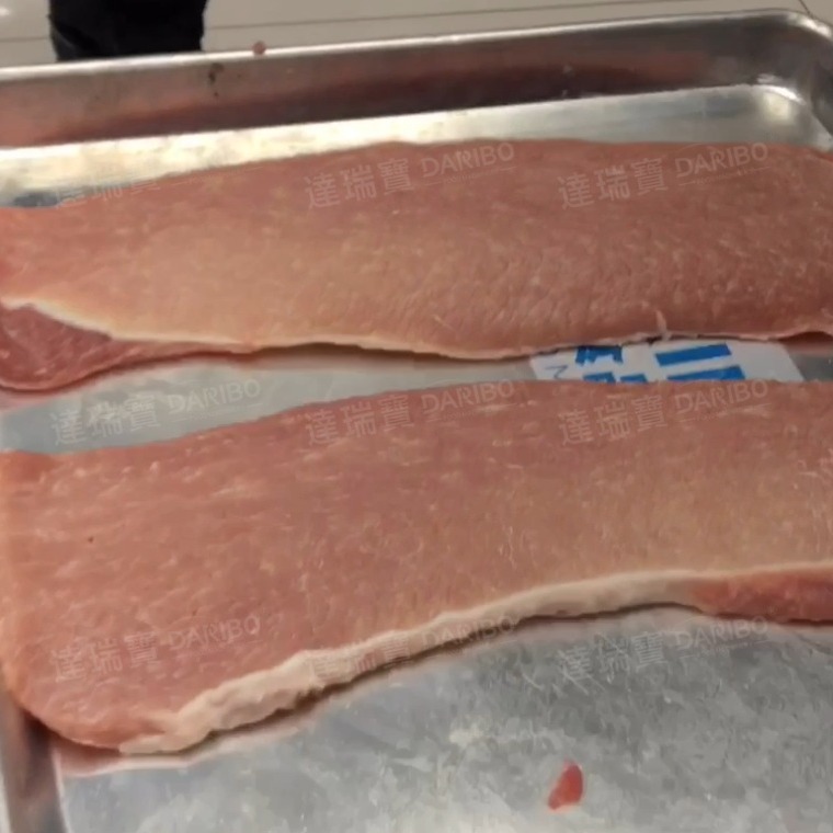 W商用水平开片机 猪肉牛肉鱼肉大块肉开片鲜肉开片平剖机工厂直销