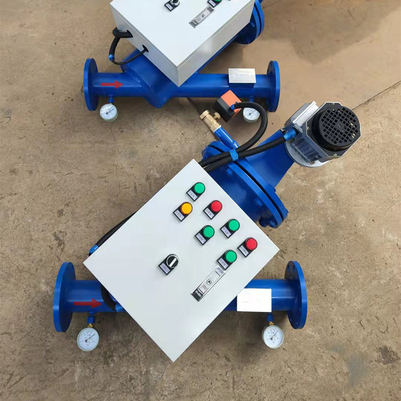 手摇过滤器 工业不锈钢刮刀式除污器 Y型全自动自清洗刷式过滤器