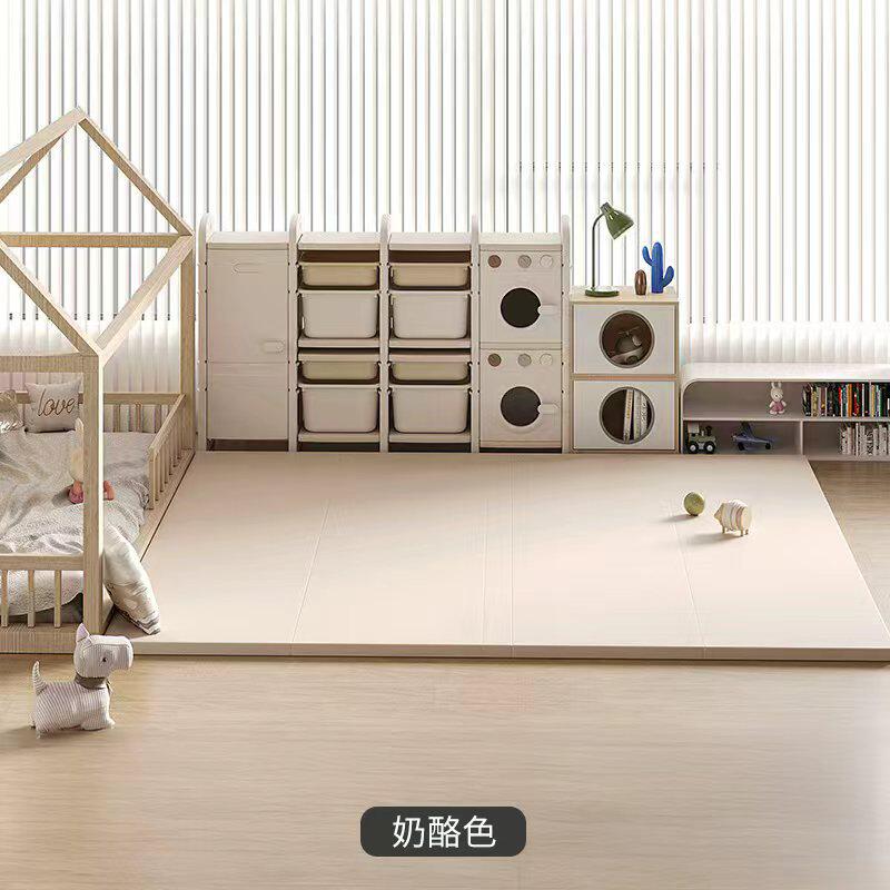 宝宝爬爬垫母婴级一件包邮XPE折叠4CM客厅围栏加厚婴儿爬行垫
