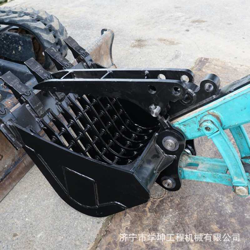 微挖拇指夹 铲斗夹具 挖斗夹子 拇指夹钳好用的机械夹