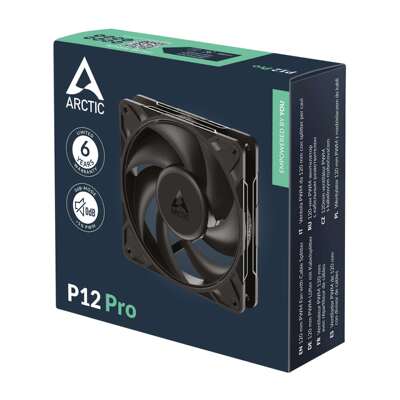 ARCTIC P12 PRO 单体机箱风扇 高风压电脑台式机风扇12cm高转速