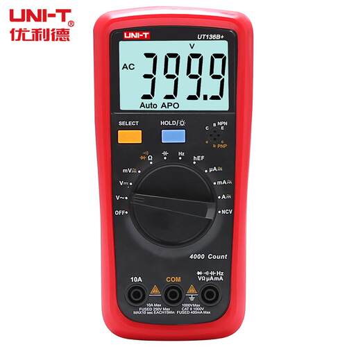 UNI-T 优利德 UT136B+ UT136C+ 数字万用表