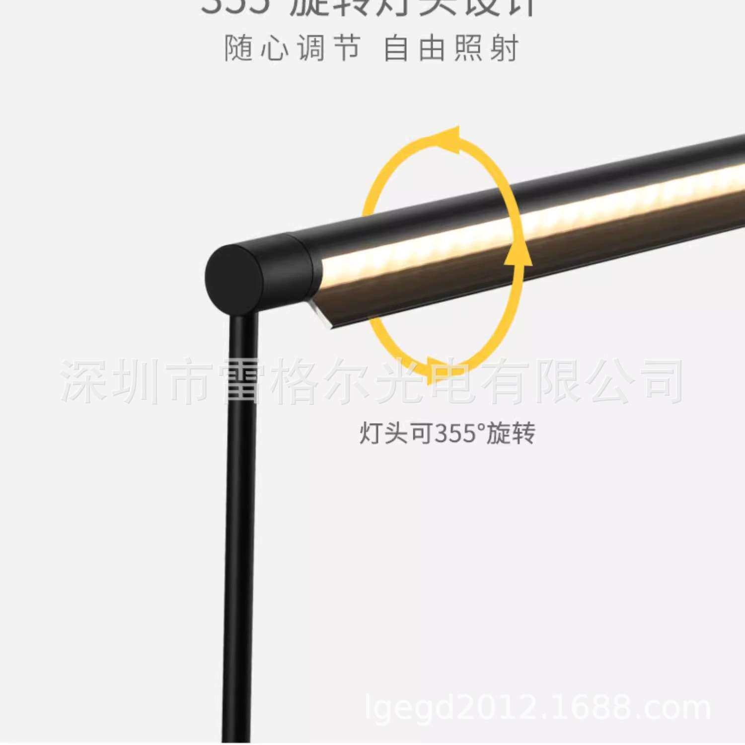 门型珠宝柜台灯偏光款泛光款12V24V龙门灯LED展柜立杆灯条12W