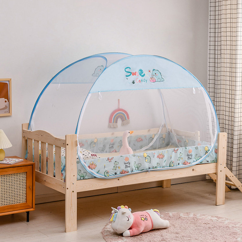 小学生宿舍上下铺蚊帐宽75*170*80*180*90*160*70开门支架帐篷