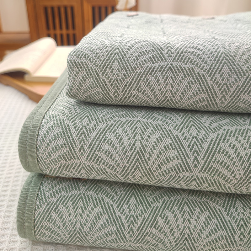 【高端提花】加厚纯棉老粗布凉席软床单三件套四季毯透气吸汗,床上用品,床单,淘宝优惠券,粉丝福利购,淘宝优惠卷