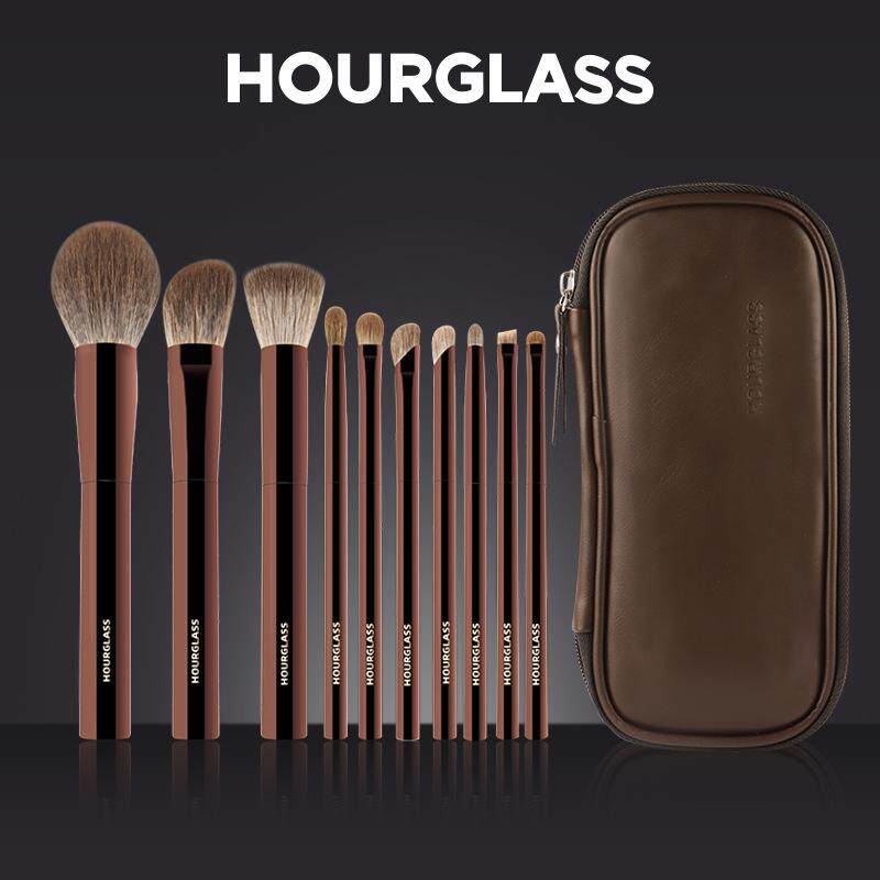 hourglass10支动物毛化妆套刷 化妆工具一整套 沧州 化妆刷套装