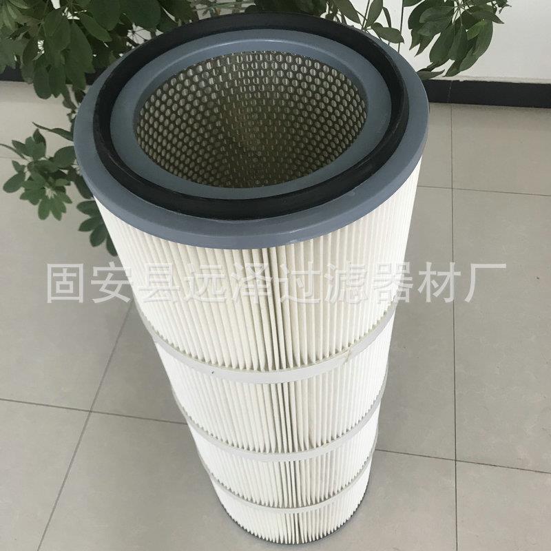 厂家直销 叠加式3260除尘滤芯 粉尘滤筒折叠滤芯过滤材料图片