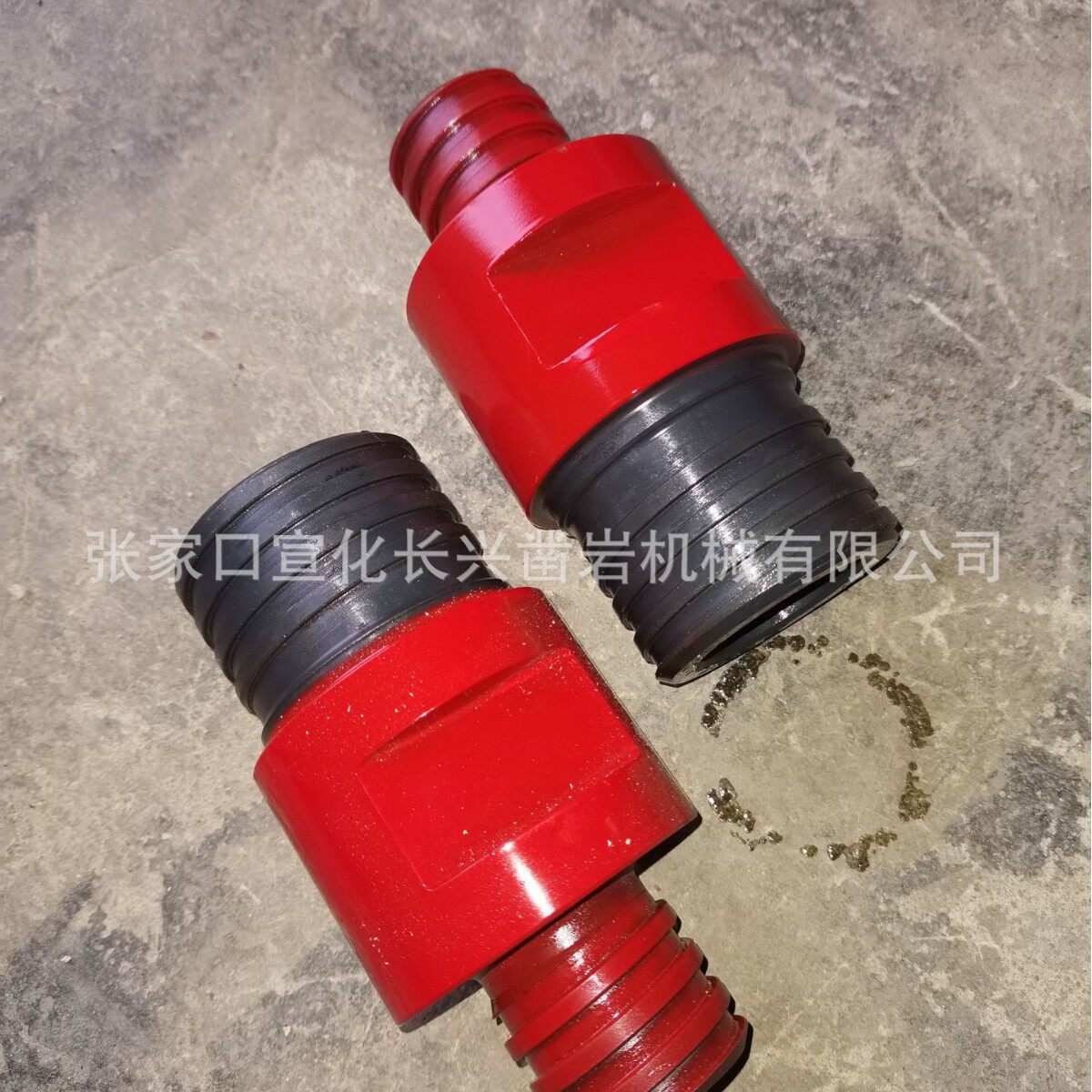 长兴凿岩90冲击器前接头小型中低压压力稳定冲击力度强