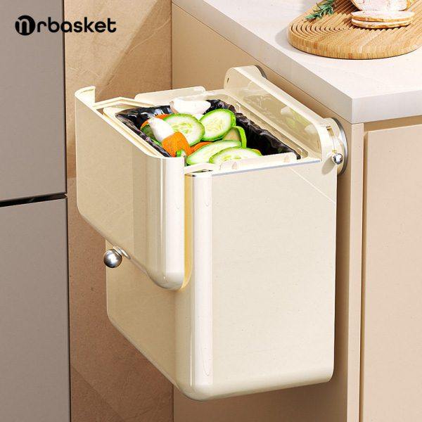 吸盘厨房垃圾桶壁挂免弯腰家用级欧式大容量密封厕所垃圾收纳桶,家庭/个人清洁工具,感应垃圾桶,淘宝优惠券,粉丝福利购,淘宝优惠卷