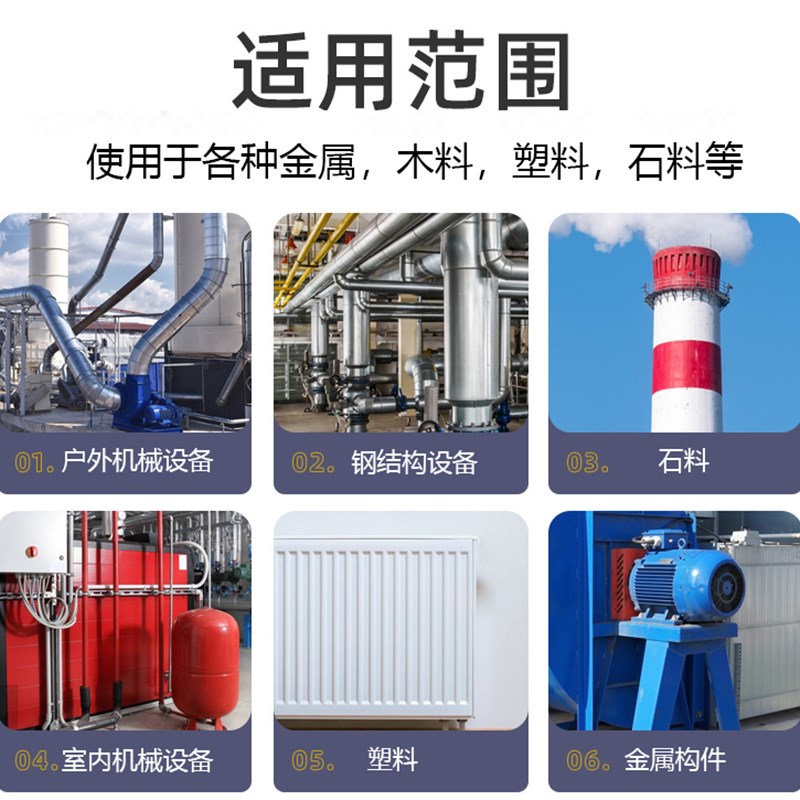 环氧富锌底漆防锈防腐金属锌黄镀锌汽车云铁中间铁红快干树脂油漆