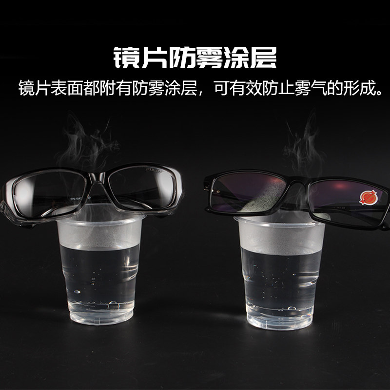 护目镜防风沙近视男女防雾防尘灰防花透飞溅粉骑劳保明行防护眼镜