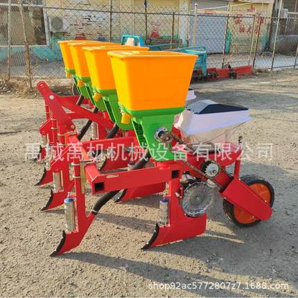 玉米大豆精播机2-8行玉米播种施肥一体机玉米种植机播种机