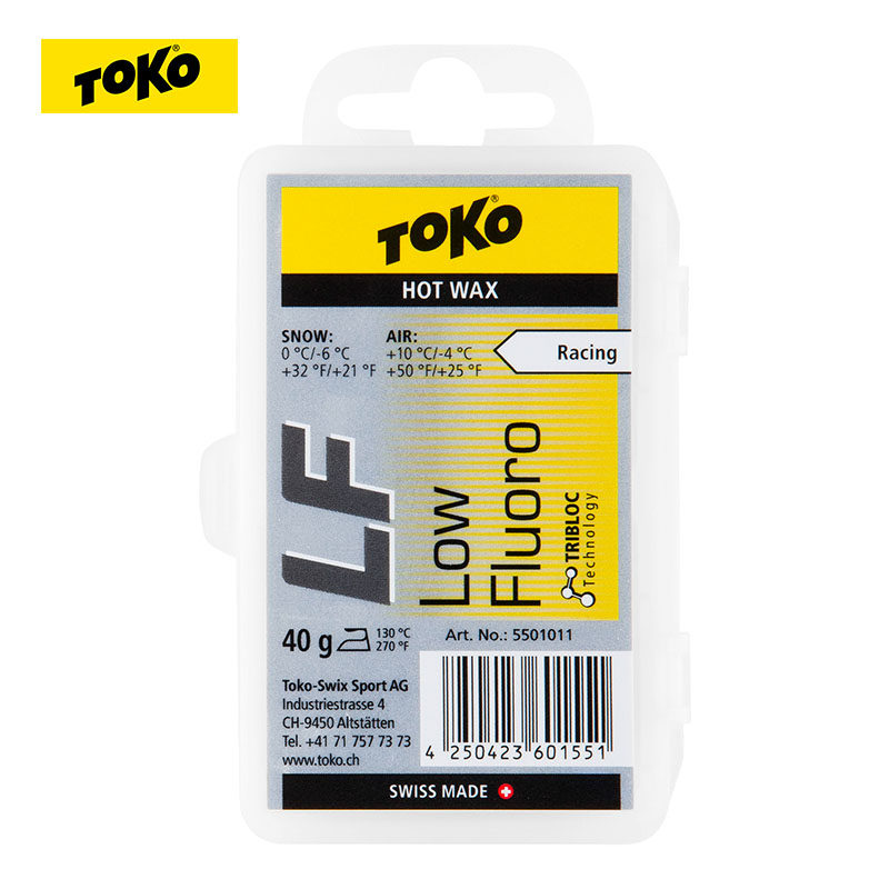 TOKO滑雪板固体蜡LF高温低氟蜡