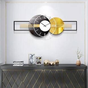 挂表时尚艺术时钟装饰现代简约钟表挂钟客厅个性大气北欧风壁挂式
