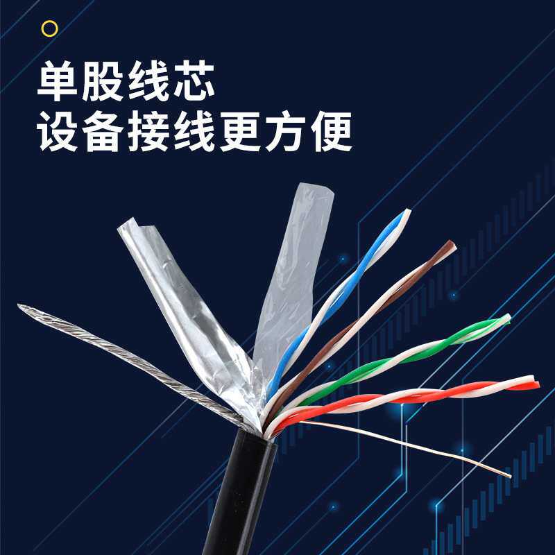 超五类成品网线 电脑室内跳线CAT5E路由器宽带rj45屏蔽网络线