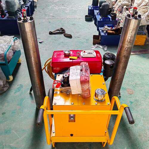 聚仁开山机液压劈裂棒矿山岩石开采无飞屑电动液压劈裂棒机器设