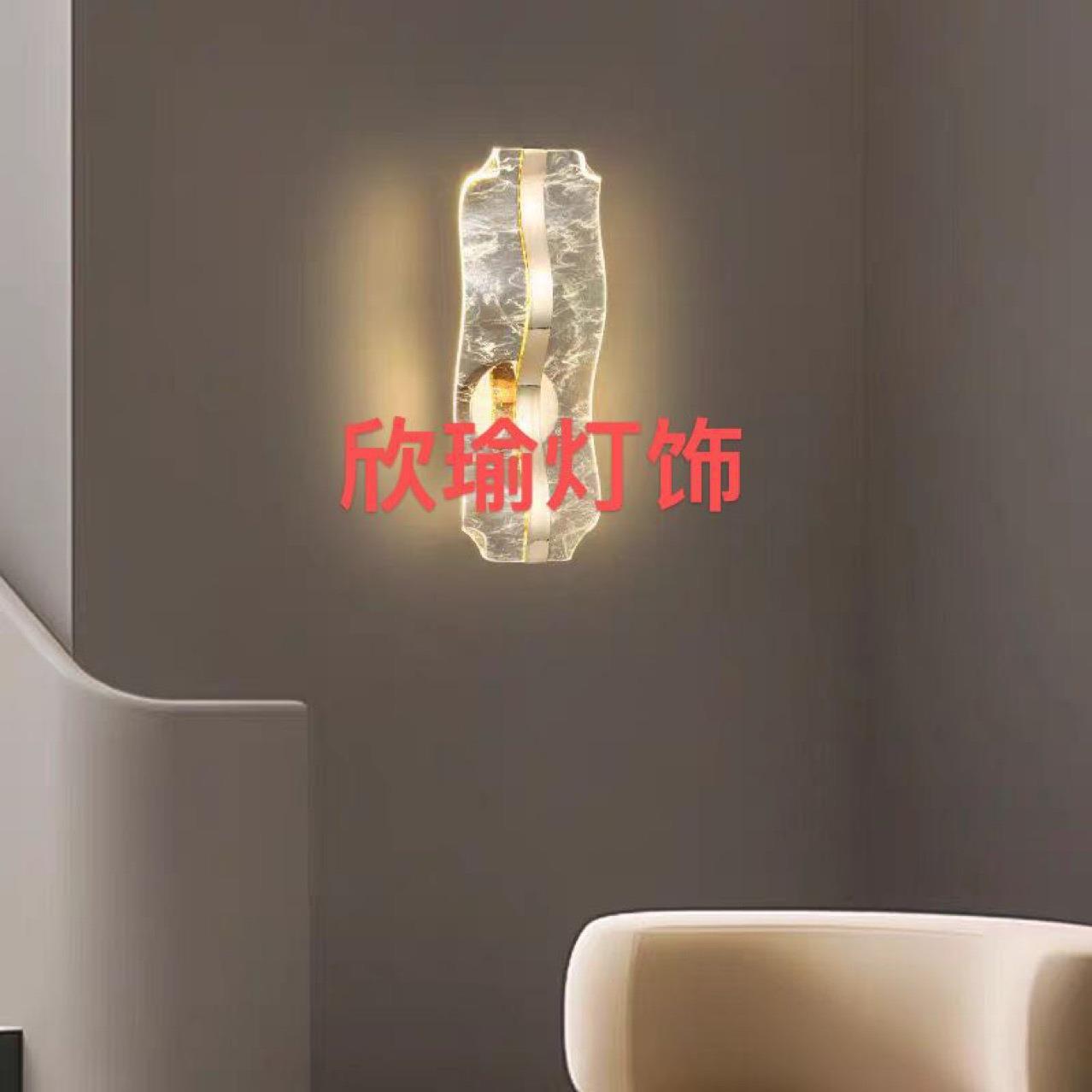 新中式艺术飘带吊灯现代简约吧台餐厅波浪亚克力吊灯大气大厅灯具