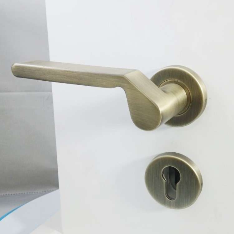 304不锈钢精铸实心室内门锁青古铜金色木门锁 分体锁不锈钢门把手