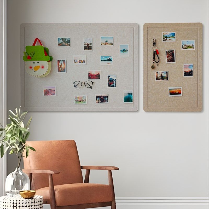 彩色多巴胺毛毡板照片墙书桌墙面装饰免打孔软木板谷子徽章展示板,家居饰品,软装墙贴,淘宝优惠券,粉丝福利购,淘宝优惠卷